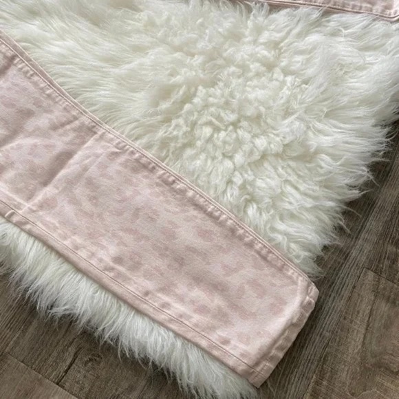 Current Elliott Pink High Waist Leopard Stiletto Jeans Size 25 NEW - Picture 9 of 10